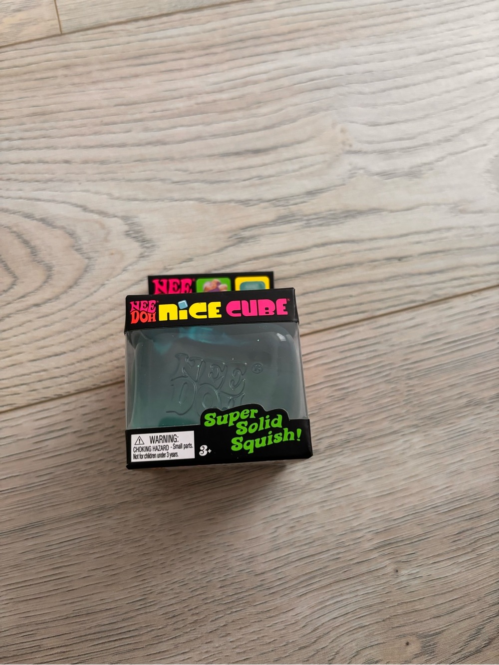 NeeDoh Nice Cube Super Solid Squish - Teal